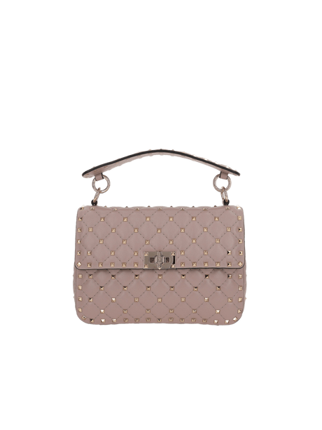 Rockstud Spike Medium Quilted Nappa Crossbody Bag-VALENTINO GARAVANI-JOHN JULIA