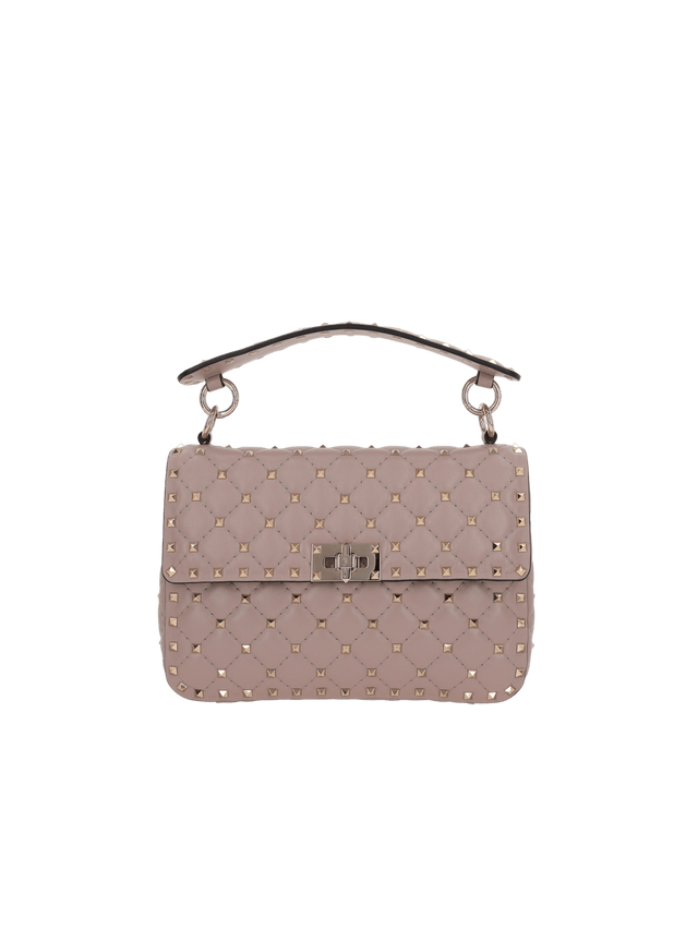 Rockstud Spike Medium Quilted Nappa Crossbody Bag-VALENTINO GARAVANI-JOHN JULIA