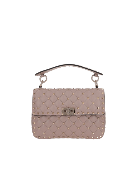 Rockstud Spike Medium Quilted Nappa Crossbody Bag-VALENTINO GARAVANI-JOHN JULIA