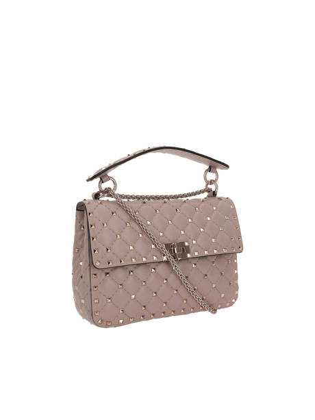 Rockstud Spike Medium Quilted Nappa Crossbody Bag-VALENTINO GARAVANI-JOHN JULIA