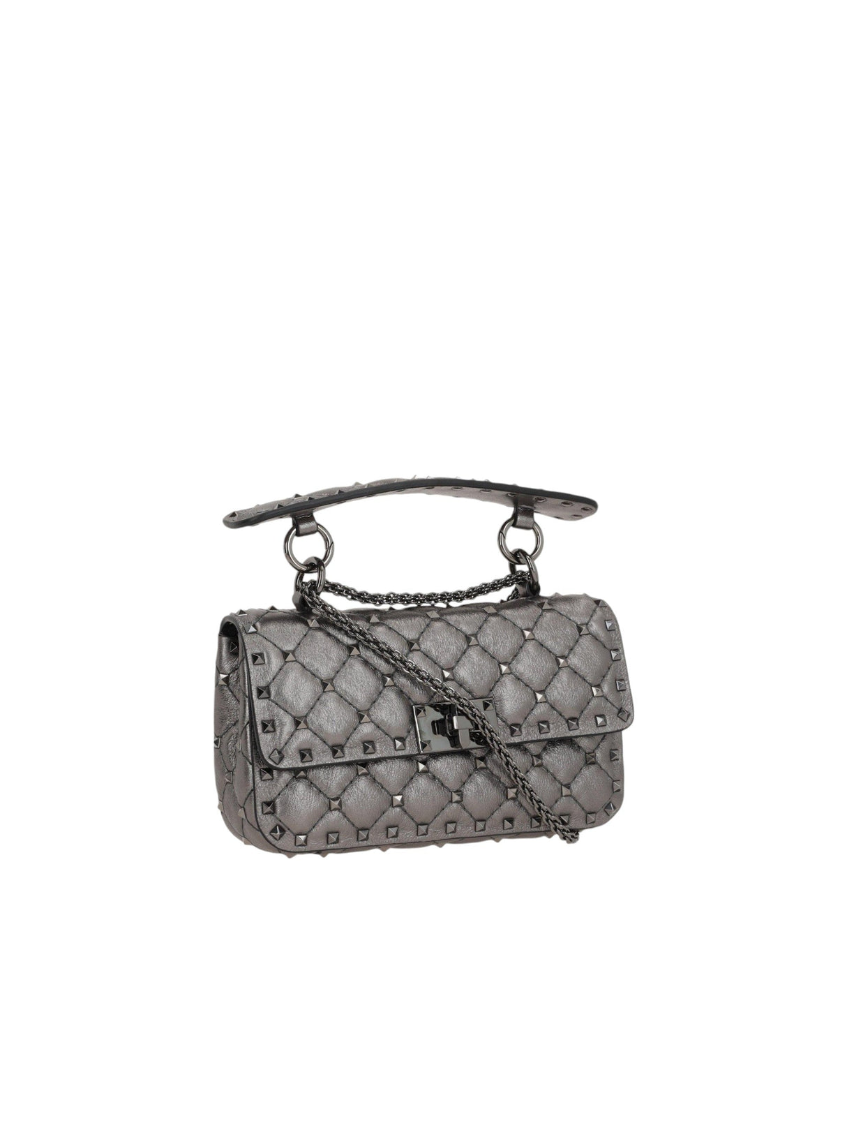 Rockstud Spike Quilted Nappa Crossbody Bag-VALENTINO GARAVANI-JOHN JULIA