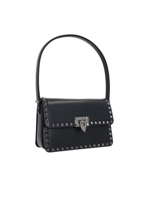 VALENTINO GARAVANI-Rockstud23 Medium Smooth Leather Shoulder Bag-JOHN JULIA