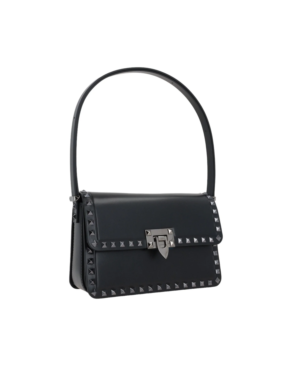 Rockstud23 Medium Smooth Leather Shoulder Bag-VALENTINO GARAVANI-JOHN JULIA