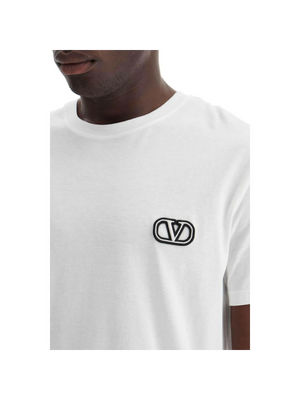 Signature Patch VLogo Cotton T-Shirt.