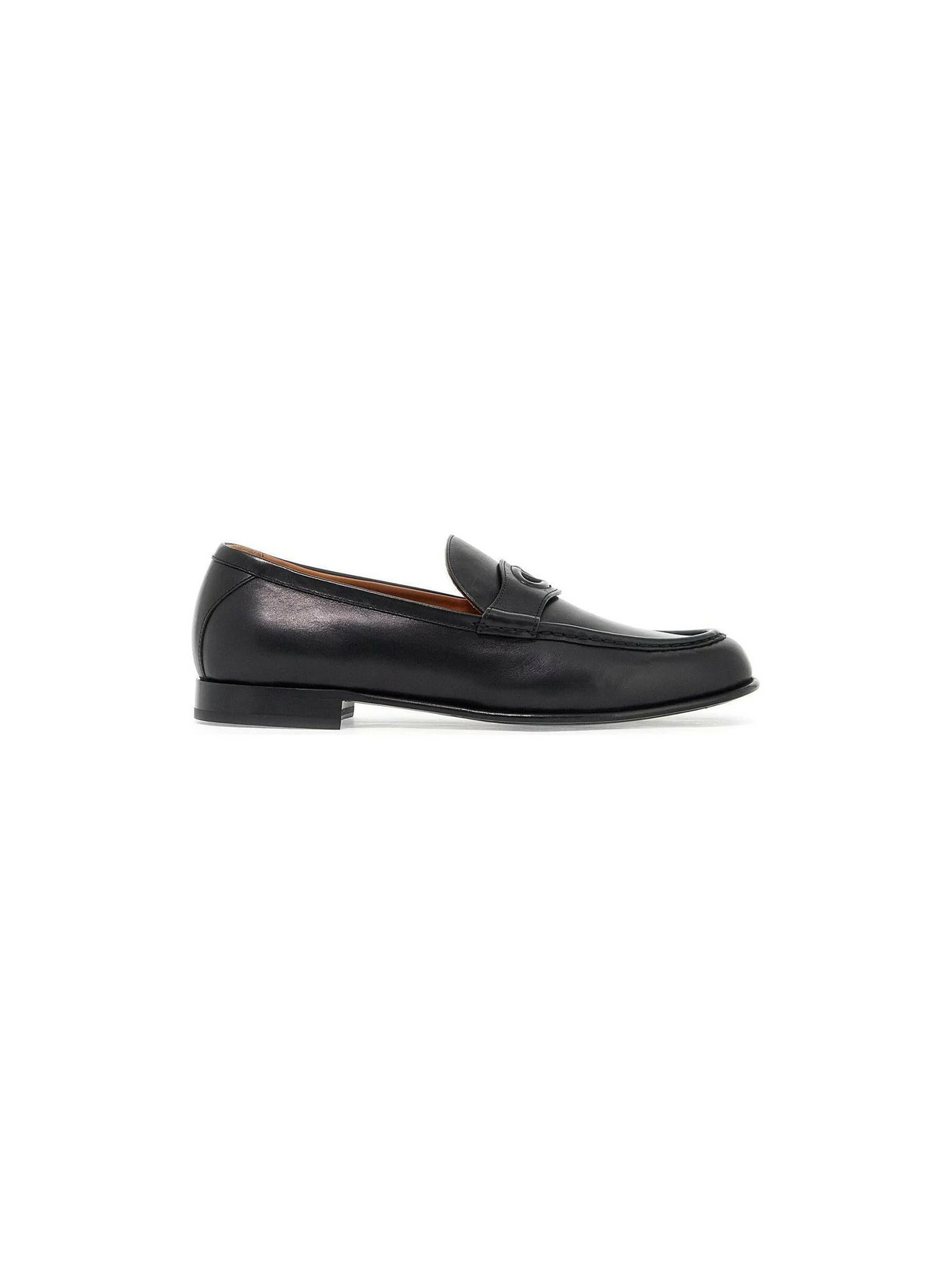 Signature VLogo Leather Loafers.