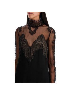 Silk And Lace Dress