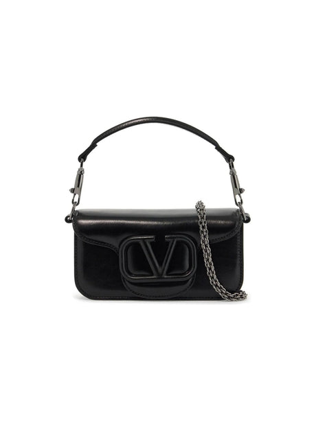 Locò Leather Shoulder Bag-Valentino Garavani-JOHN JULIA