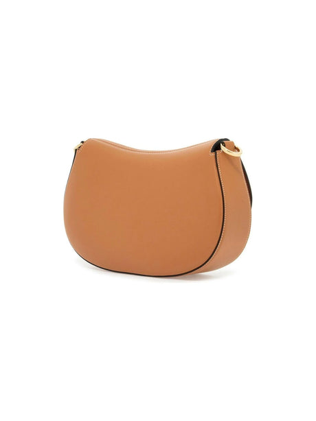 Small Ohval Nappa Leather Shoulder Bag.