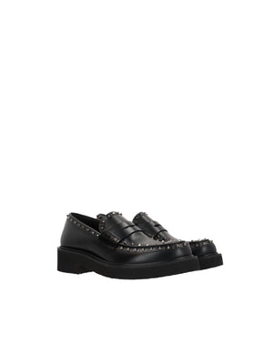 Smooth Leather Gentleglam Loafers-VALENTINO GARAVANI-JOHN JULIA