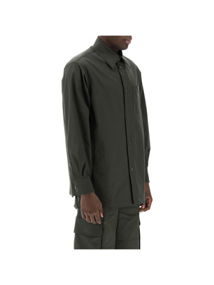 Snap Up Overshirt In Stretch Nylon VALENTINO GARAVANI JOHN JULIA.