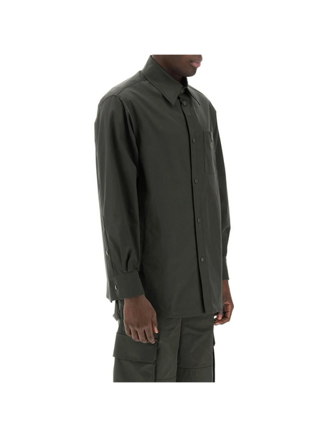 Snap Up Overshirt In Stretch Nylon VALENTINO GARAVANI JOHN JULIA.