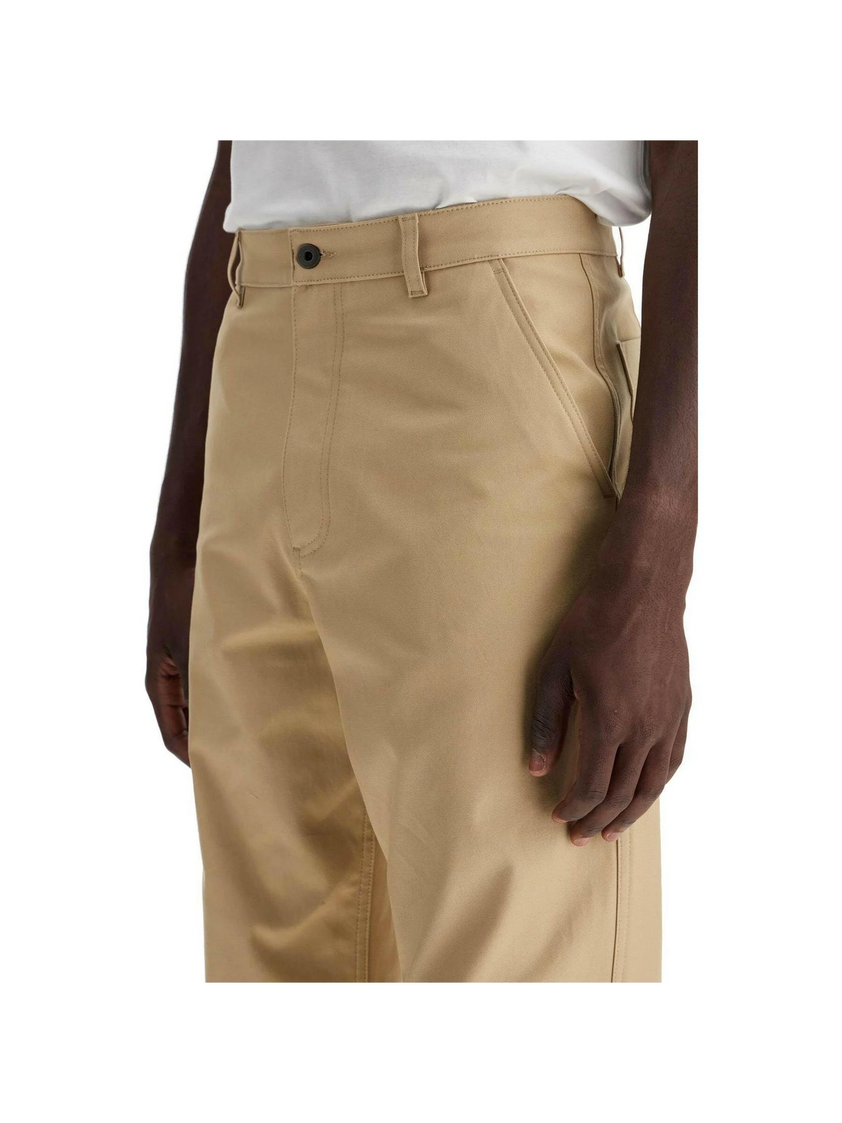 Stretch Canvas Cargo Pants.