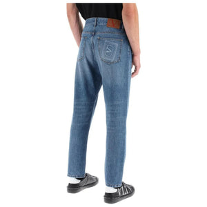 Tapered Jeans With Medium Wash VALENTINO GARAVANI JOHN JULIA.