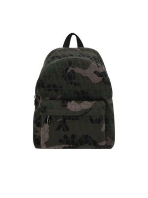 Toile Iconographe Canvas Backpack-VALENTINO GARAVANI-JOHN JULIA