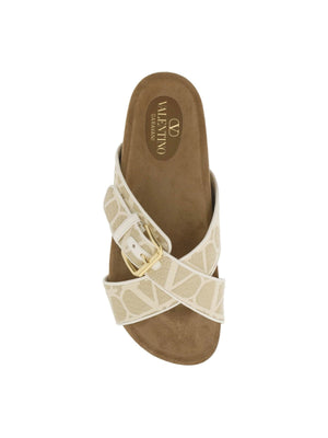 Toile Iconographe Raffia Slides - Women > Shoes > Sandals