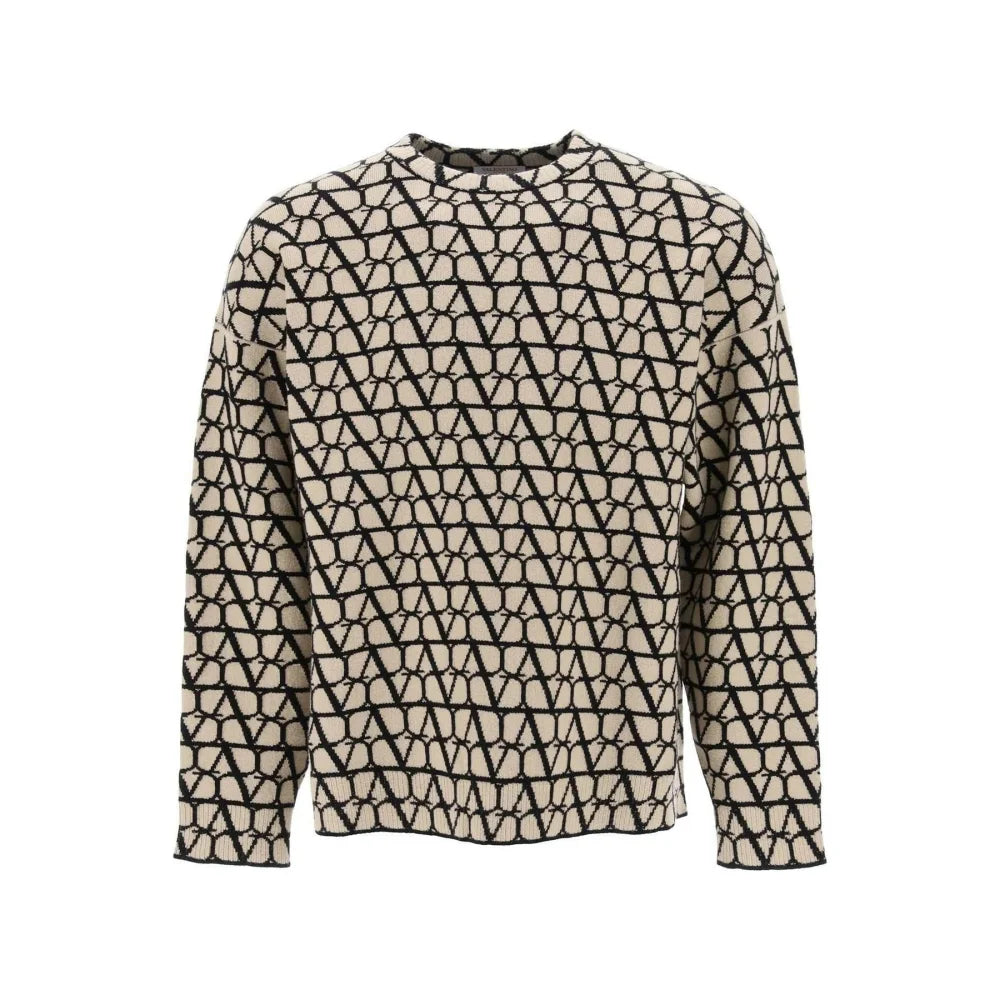 Toile Iconographe Wool Sweater VALENTINO GARAVANI JOHN JULIA.