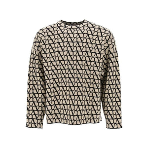 Toile Iconographe Wool Sweater VALENTINO GARAVANI JOHN JULIA.