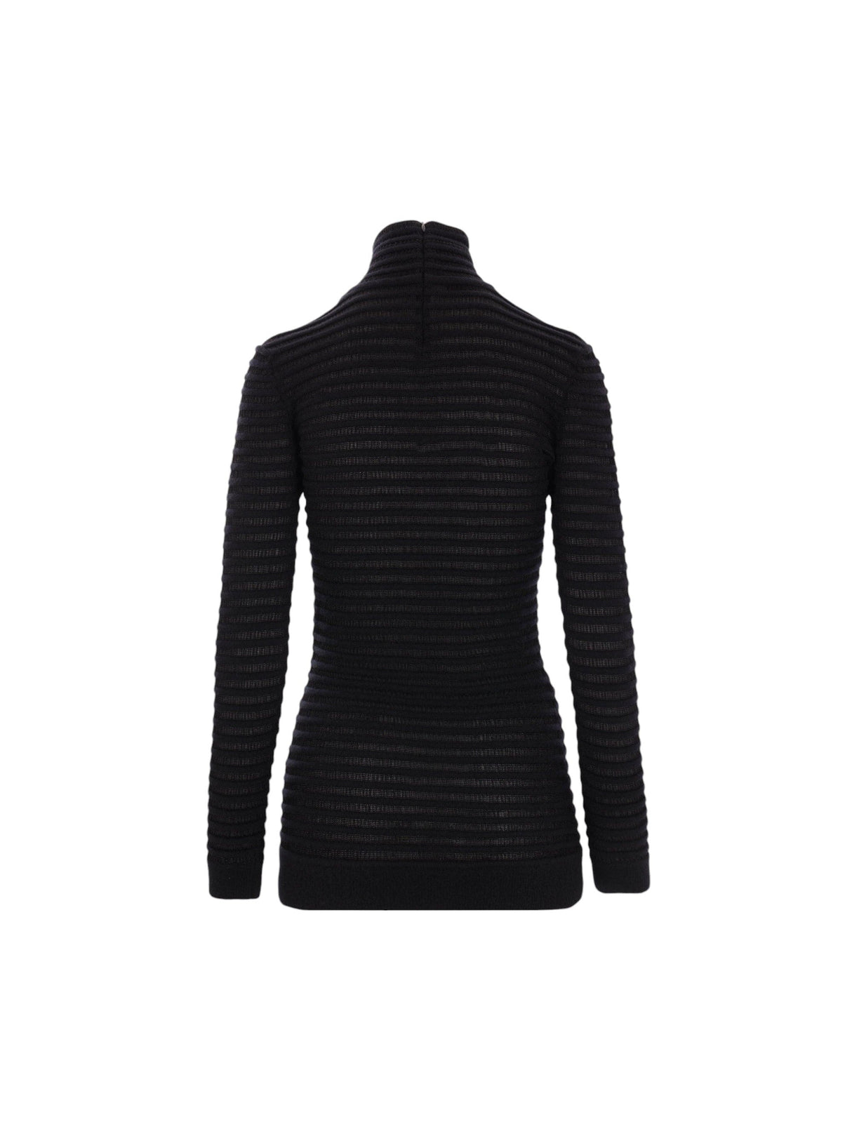 Viscose Wool Striped Turtleneck-VALENTINO GARAVANI-JOHN JULIA