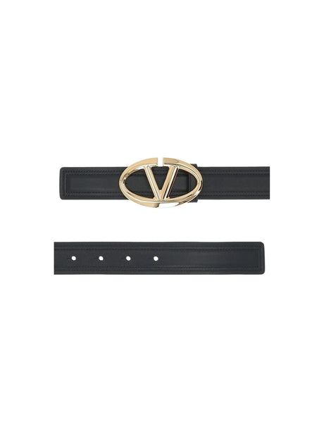 VALENTINO GARAVANI-VLogo Bold Edition Smooth Leather Belt-JOHN JULIA