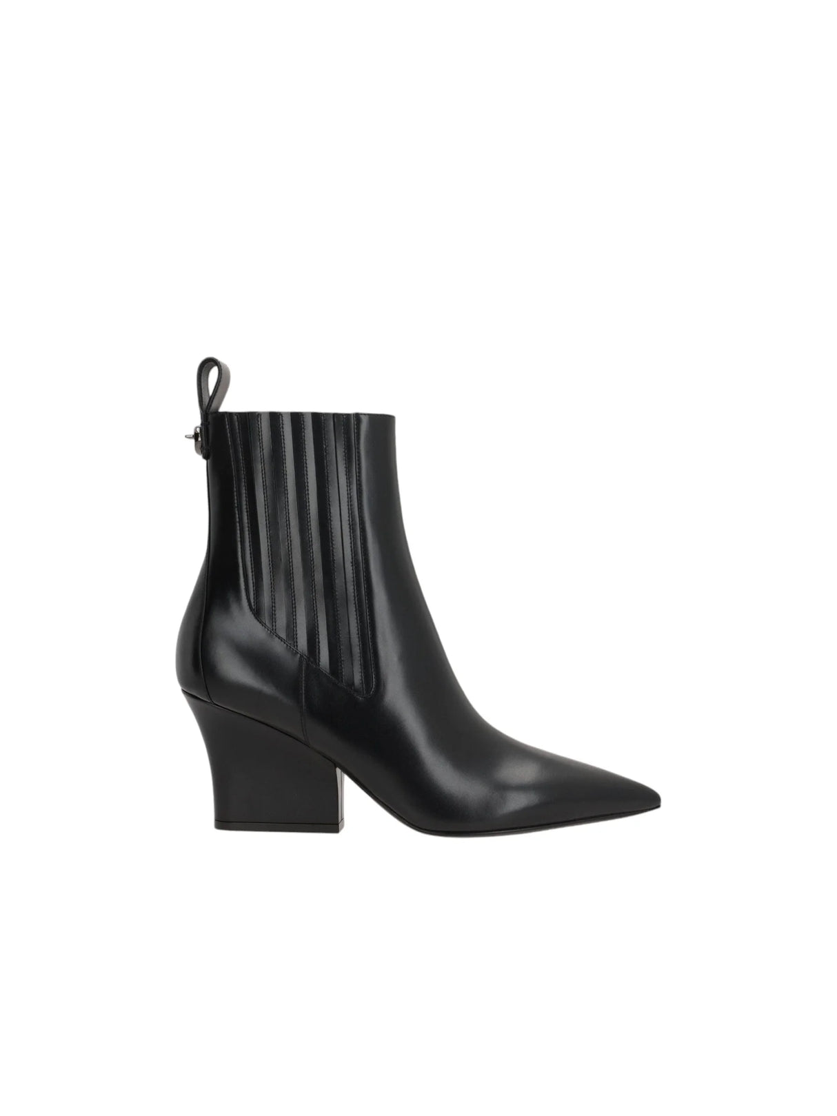 Vlogo Brushed Leather Beatle Boots-VALENTINO GARAVANI-JOHN JULIA