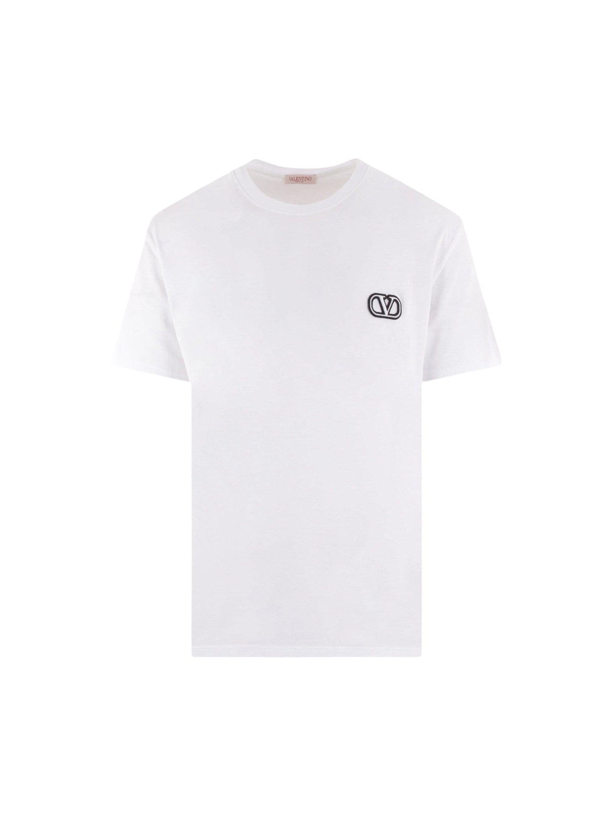 Vlogo Cotton T-shirt-VALENTINO GARAVANI-JOHN JULIA