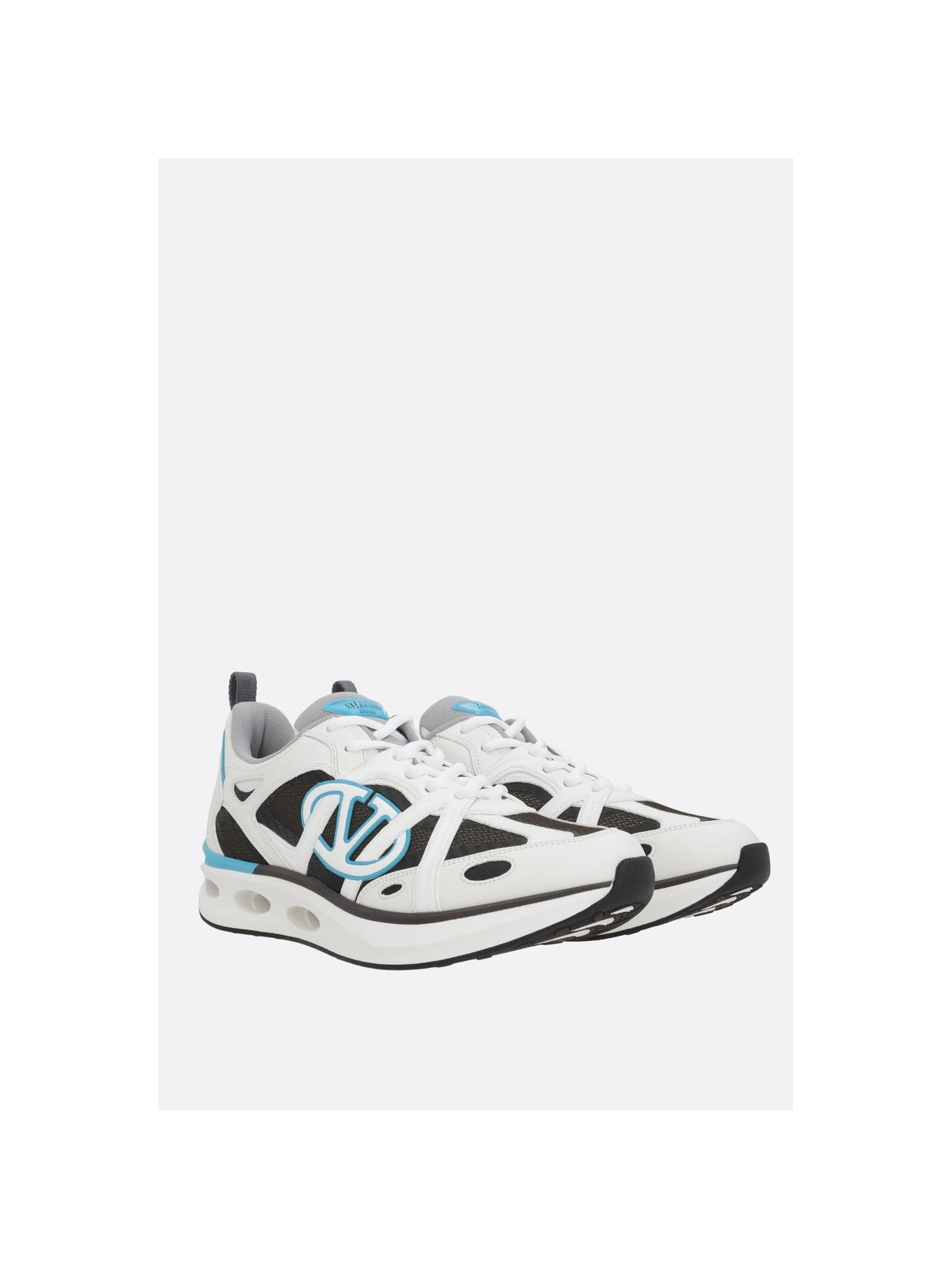 VLogo Easyjog Sneakers In Leather And Fabric-VALENTINO GARAVANI-JOHN JULIA