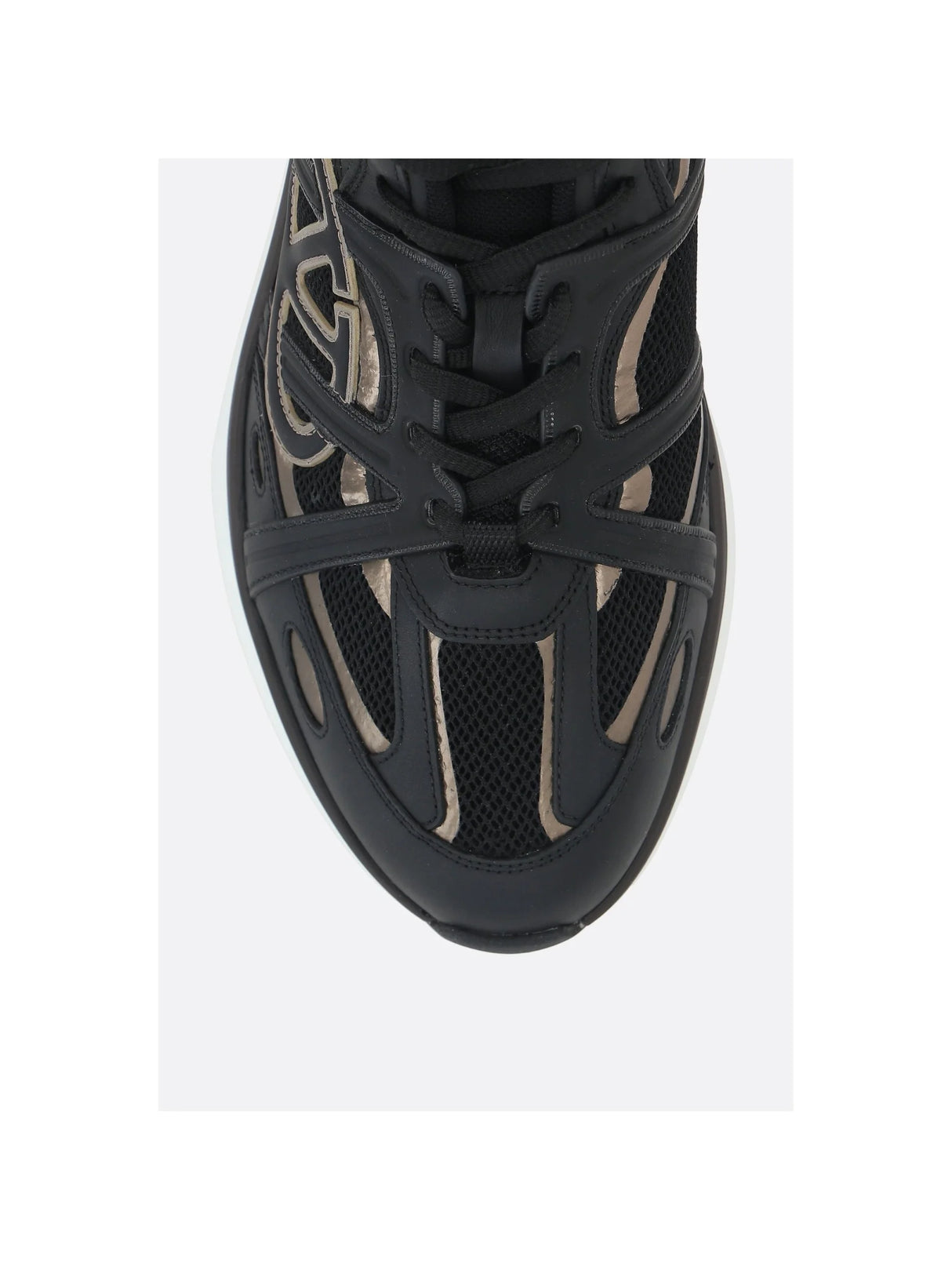 VLogo Easyjog Sneakers In Leather And Fabric-VALENTINO GARAVANI-JOHN JULIA