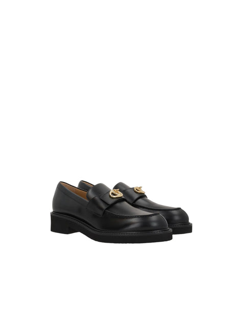 Vlogo Locker Smooth Leather Loafers-VALENTINO GARAVANI-JOHN JULIA