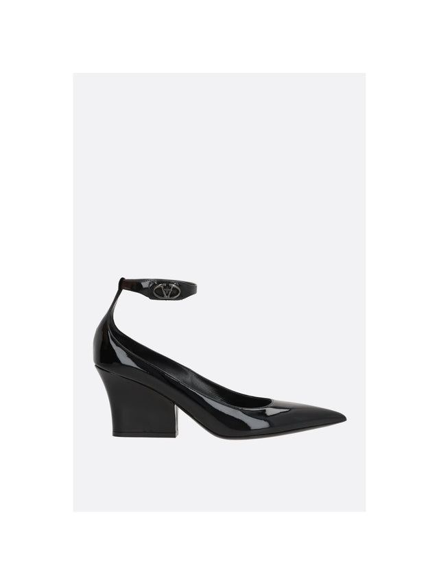 VLogo Lockette Patent Leather Pumps-VALENTINO GARAVANI-JOHN JULIA