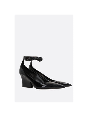 VLogo Lockette Patent Leather Pumps-VALENTINO GARAVANI-JOHN JULIA