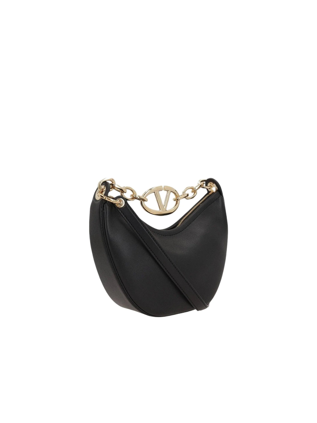 Vlogo Moon Mini Nappa Hobo Bag-VALENTINO GARAVANI-JOHN JULIA