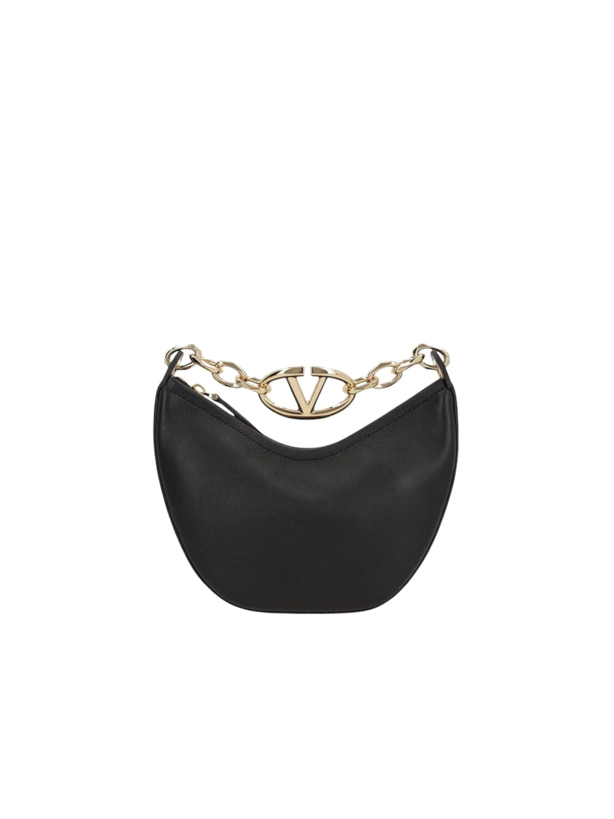 Vlogo Moon Mini Nappa Hobo Bag-VALENTINO GARAVANI-JOHN JULIA