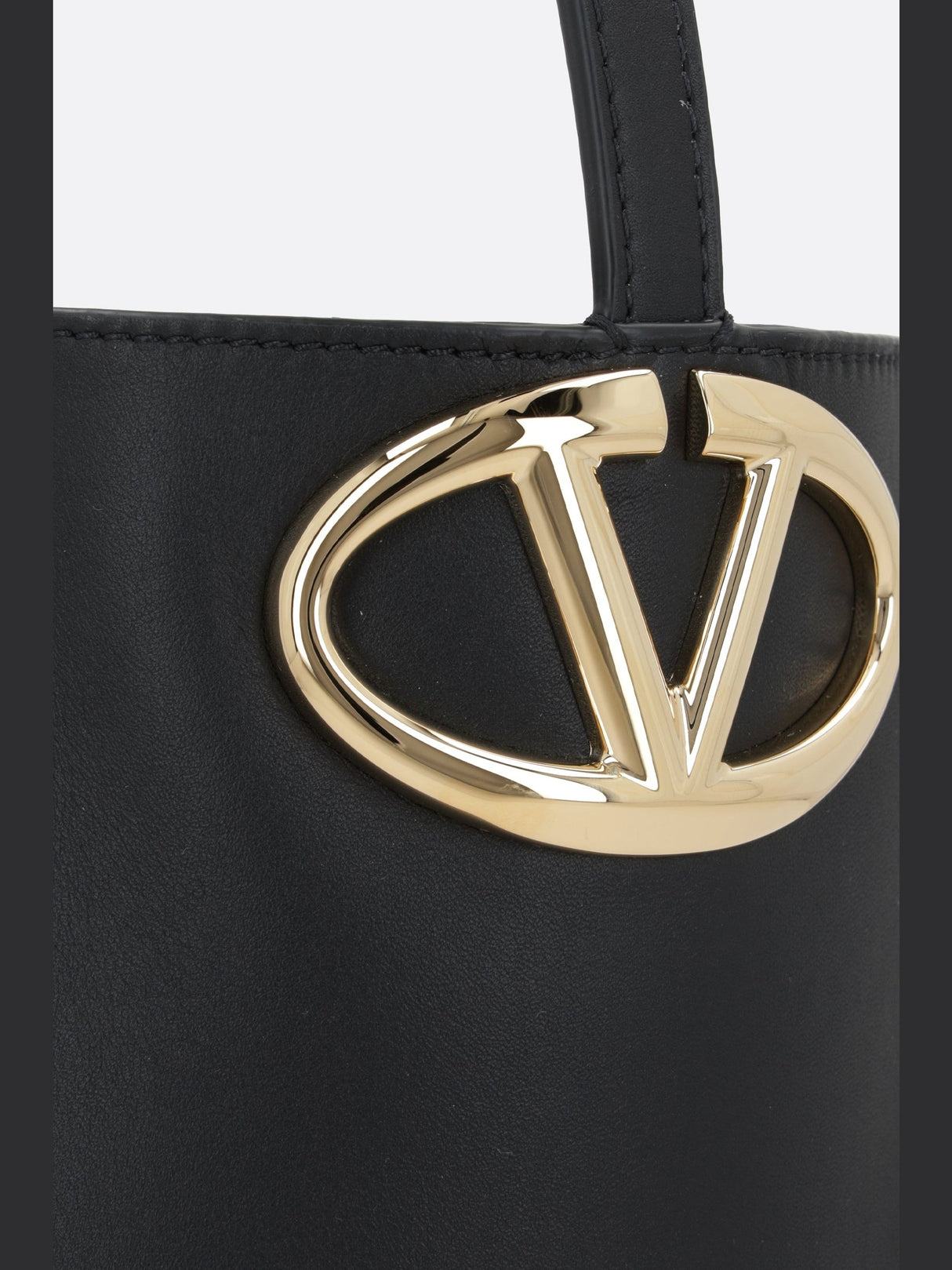 Vlogo Nappa Leather Bucket Bag-VALENTINO GARAVANI-JOHN JULIA