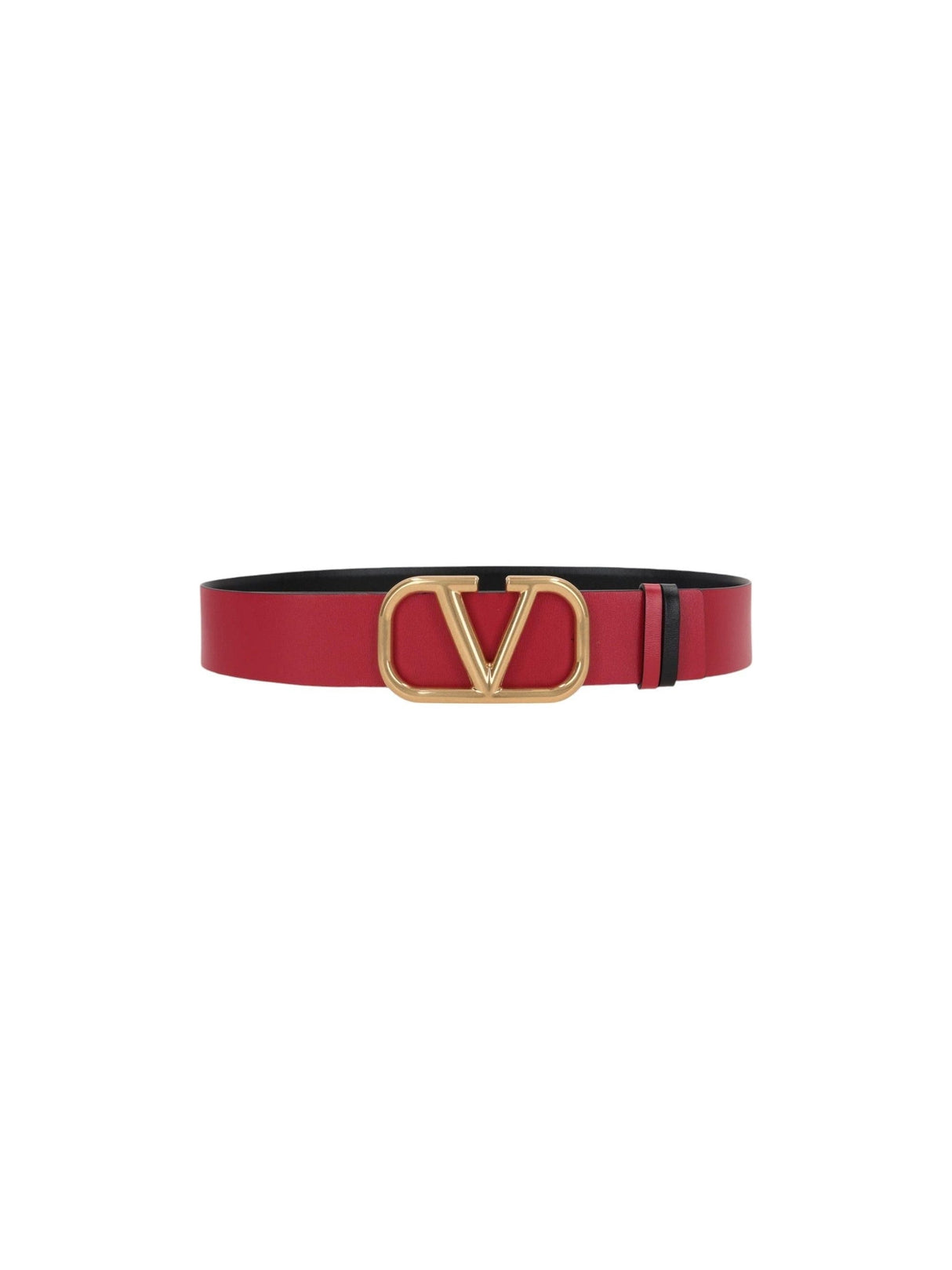 VLogo Reversible Smooth Leather Belt-VALENTINO GARAVANI-JOHN JULIA