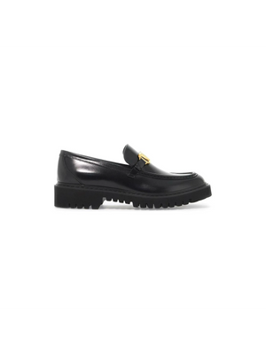 Vlogo Signature Calfskin Loafers.