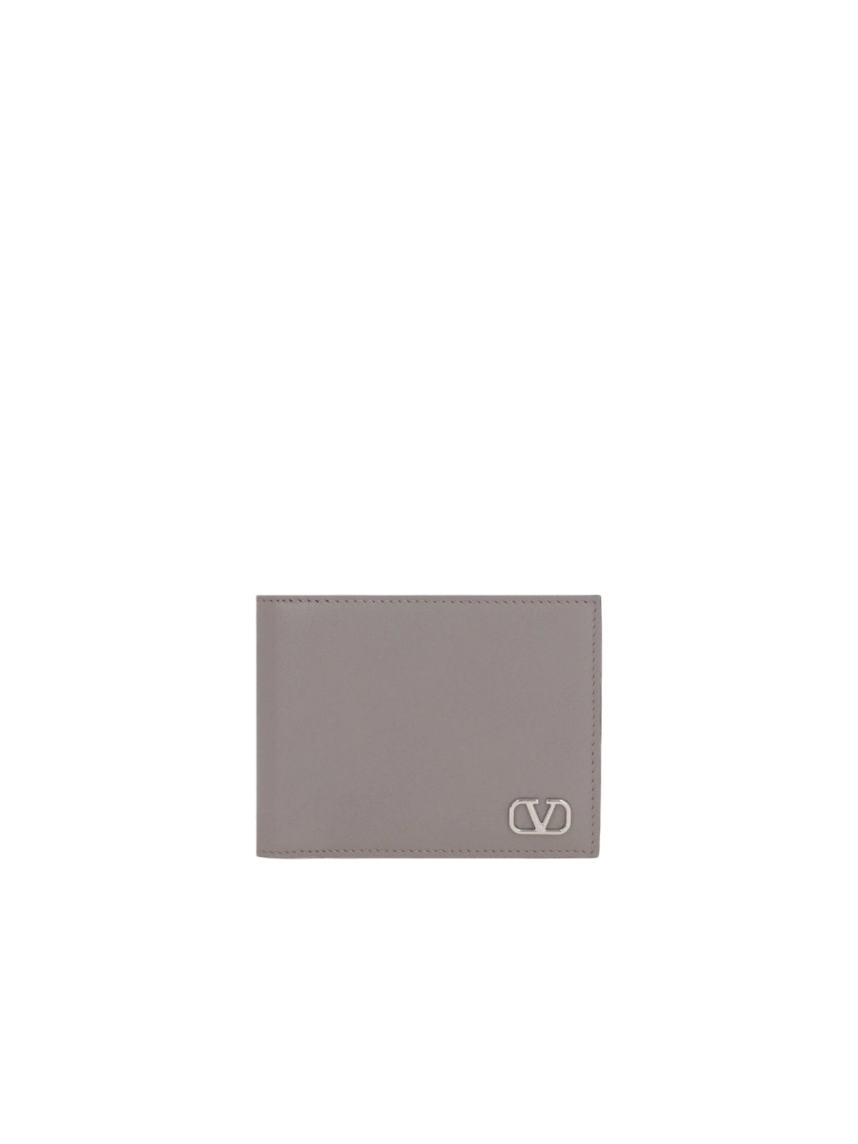 Vlogo Signature Smooth Leather Money-Clip Wallet-VALENTINO GARAVANI-JOHN JULIA