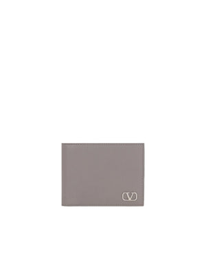 Vlogo Signature Smooth Leather Money-Clip Wallet-VALENTINO GARAVANI-JOHN JULIA