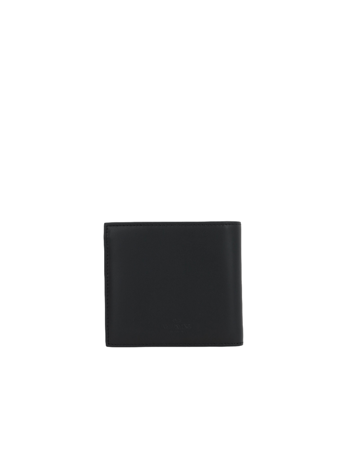 Vltn Smooth Leather Billfold Wallet-VALENTINO GARAVANI-JOHN JULIA