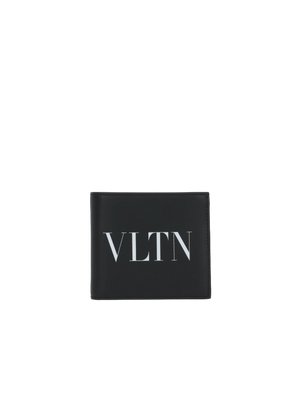 Vltn Smooth Leather Billfold Wallet-VALENTINO GARAVANI-JOHN JULIA