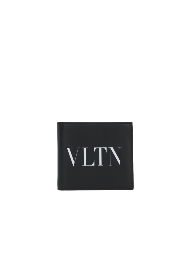 Vltn Smooth Leather Billfold Wallet-VALENTINO GARAVANI-JOHN JULIA