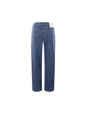 Wide-leg Denim Jeans-VALENTINO GARAVANI-JOHN JULIA