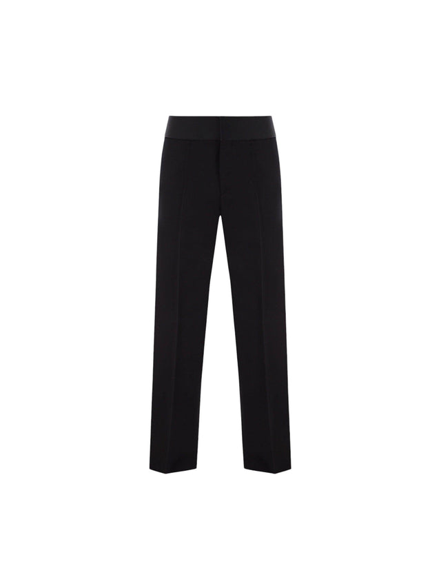 Wool Tuxedo Pants-VALENTINO GARAVANI-JOHN JULIA