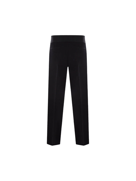 Wool Tuxedo Pants-VALENTINO GARAVANI-JOHN JULIA