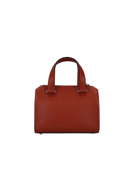 Smooth Leather Mini Passepartout Handbag-VALEXTRA-JOHN JULIA