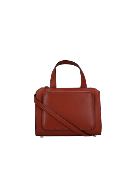 Smooth Leather Mini Passepartout Handbag-VALEXTRA-JOHN JULIA