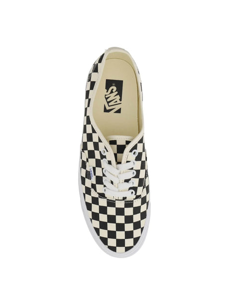 Authentic Checkerboard Canvas Sneakers-Vans-JOHN JULIA