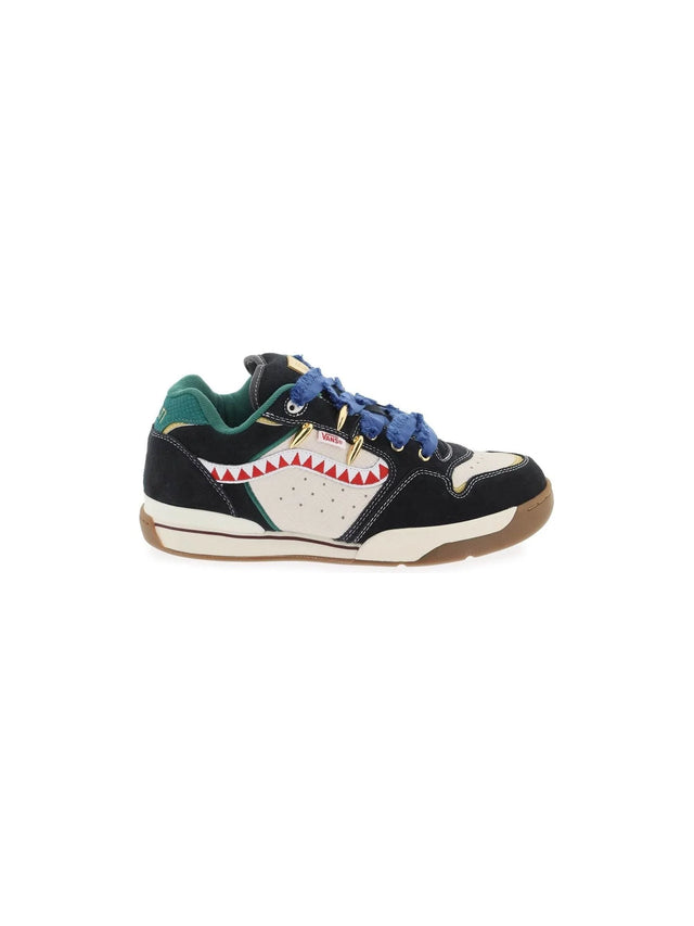 Rowley XLT Faux Leather and Suede Sneakers - Men > Shoes > Sneakers