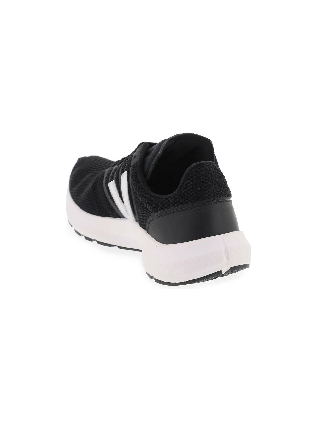 Black and White Marlin V-Knit Sneakers VEJA JOHN JULIA.