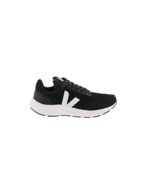 Black and White Marlin V-Knit Sneakers VEJA JOHN JULIA.