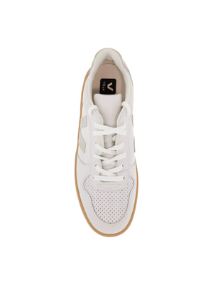 V-10 Chromefree Leather Sneakers-VEJA-JOHN JULIA